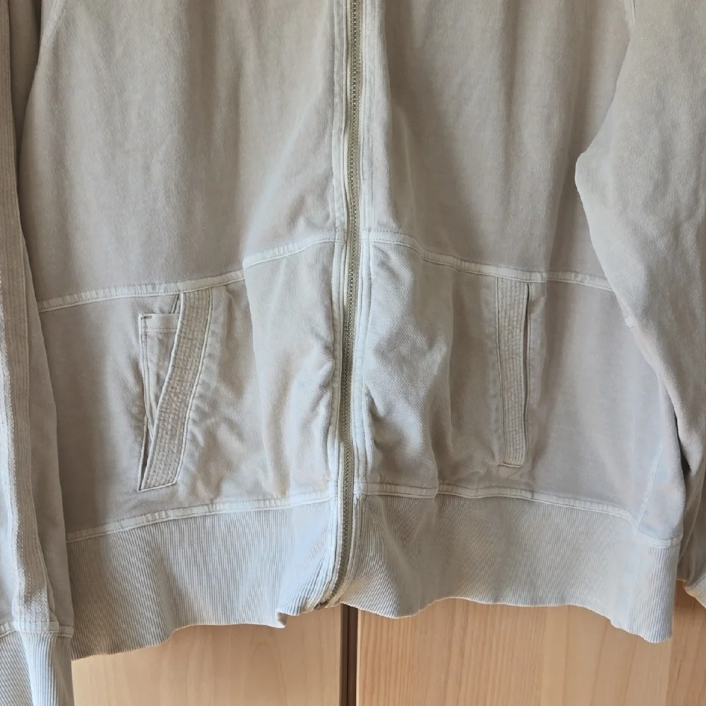 Athleta Neutral Bomber Jacket, Athleisure, Oversized, Comfort, VGUC - Picture 3 of 9